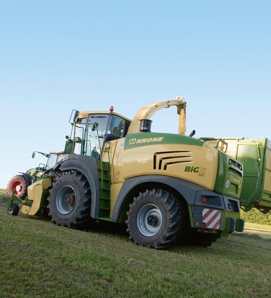 #throwbackthursday 🔙 Die BiG X 480 und 580 signalisieren den Einstieg von KRONE in den unteren PS-Bereich