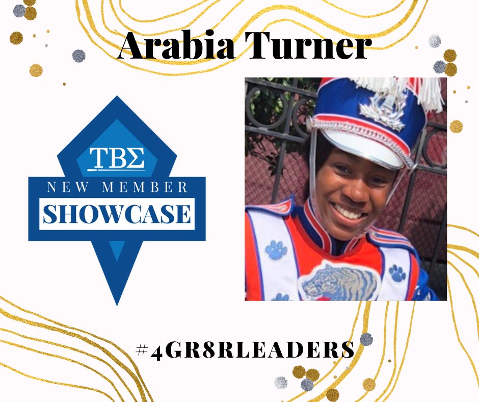 Our next New Member Showcase is Arabia Turner, from the Iota Zeta chapter at Savannah State University. Arabia's field of study is Mass Communications, and she just finished her third year of school.

Welcome to the Bond Arabia, and we can't wait to see what you accomplish!
⁠