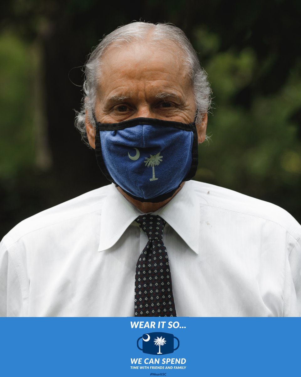 henrymcmaster's tweet photo. Wear a mask for your family and friends.

#WearItSC https://t.co/TVUoqAhNVf