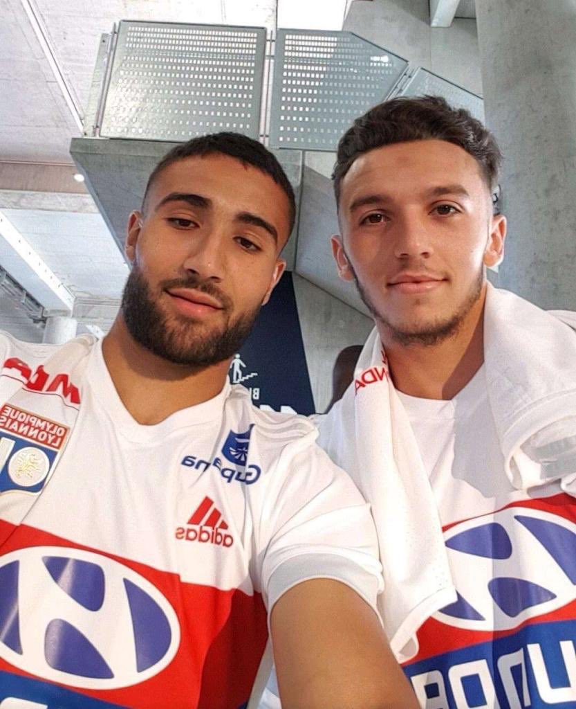 NabilFekir's tweet photo. Tu sais déjà tout mon frère @aminegouiri, je te souhaite le meilleur. Bonne route dans ton nouveau club 🤲🏼 https://t.co/Pkhaf8HHi5