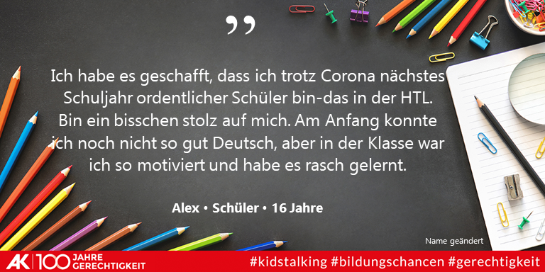 maria_heike's tweet photo. Besonders hat mich gefreut u. Alex noch viel mehr, dass er  trotz Corona nächstes Schuljahr ordentlicher Schüler wird. 
Und ja: seine Rot-Weiß-Rot Karte bekommt er auch, heute erfahren➡️so happy, aber er erzählt am besten selbst: #KidsTalking #Bildungschancen #Gerechtigkeit https://t.co/St9Rb7a8an