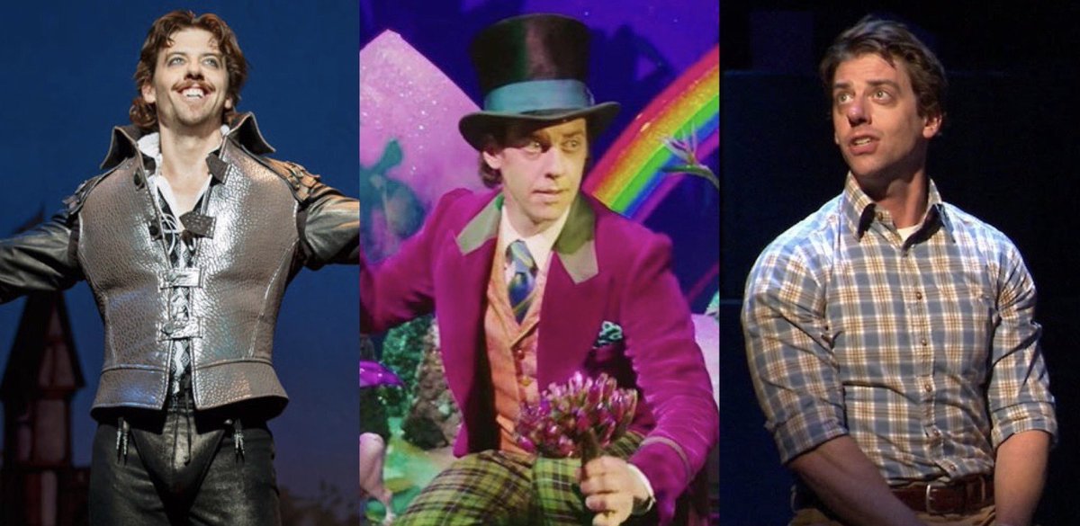 beautifulborle's tweet photo. we love these iconic Christian Borle roles and this two-time Tony Award winning immaculate king🤩😍 #shakespeare #willywonka #marvinfalsettos #tomlevitt #smashnbc #tonyawards #somethingrotten #peterandthestarcatcher #christianborle https://t.co/ROb7FhHtxq