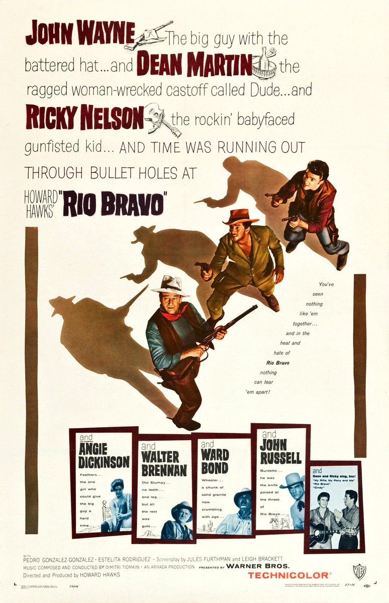 Rio Bravo 8.4/10Low key some of the funniest dialogue from a western ever