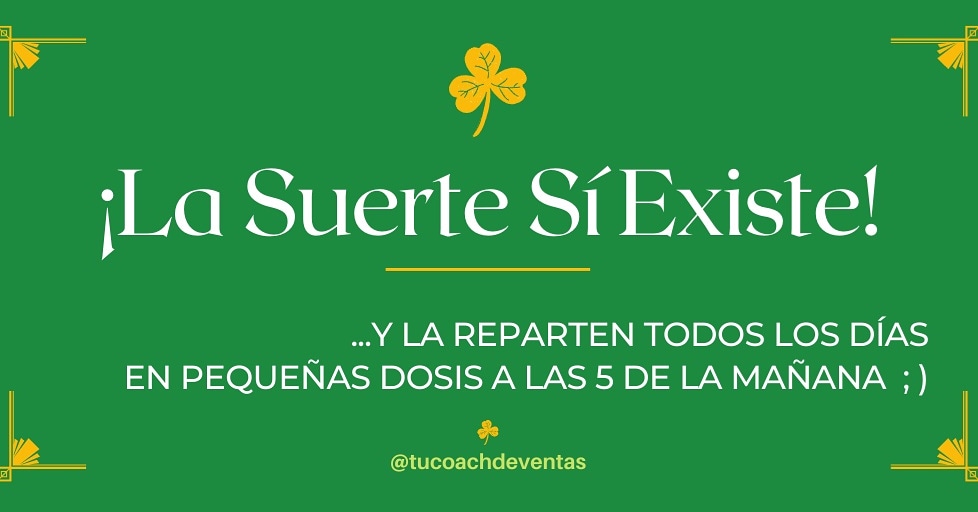 ...nada más cierto q esta frase ☘🤑💚
Salud, dinero y amor para todos en el día de hoy!!