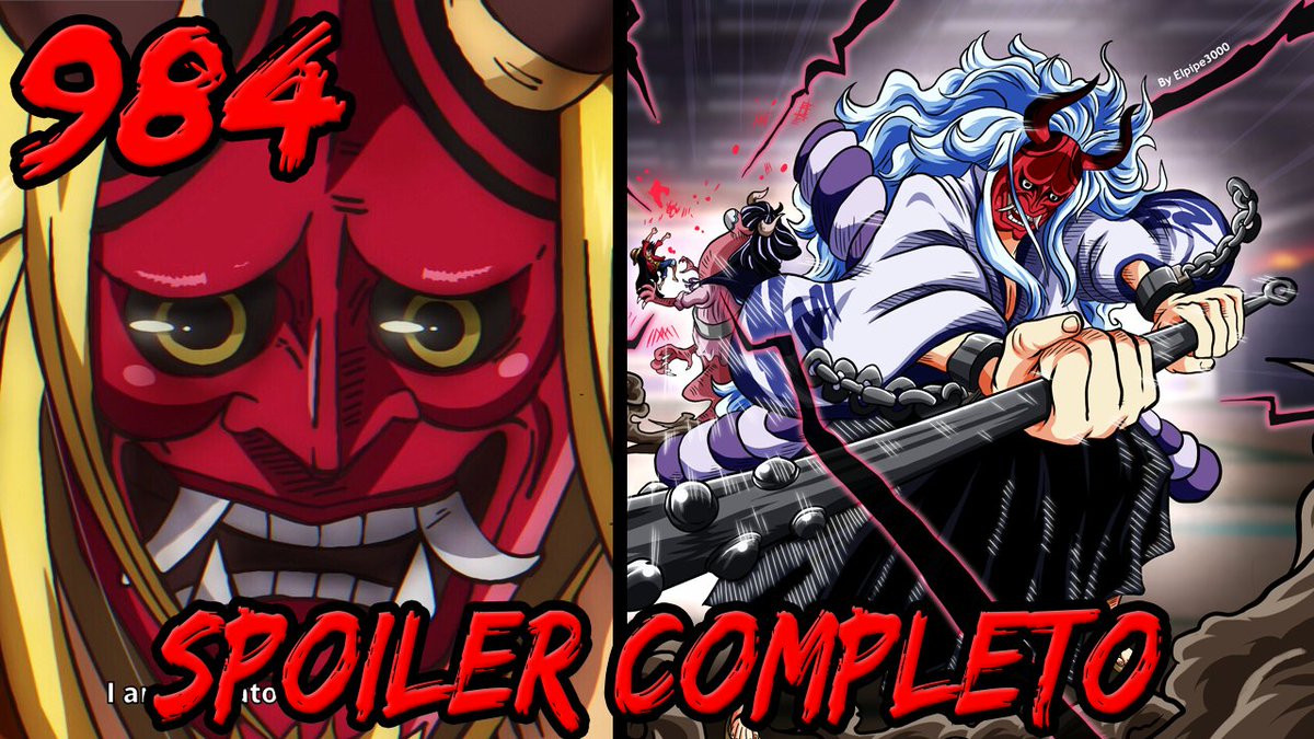 Rayxax Nuevo Video Nakamas Los Spoilers Completos Del Capitulo 984 De One Piece Disfrutenlos Link T Co Dnrt84rvzw T Co Ygc4a3pstk