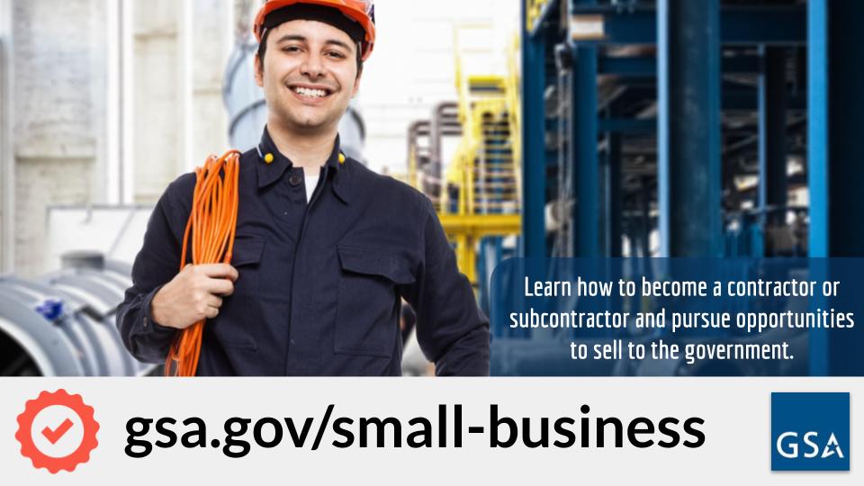 USGSA's tweet photo. The #HUBZone program fuels small business growth in historically underutilized business zones with a goal of awarding at 3% percent of federal contract dollars to HUBZone companies each year.

Learn how GSA can help your #SmallBusiness at https://t.co/ne5M9L8qUB. https://t.co/BEZyL1hkWM