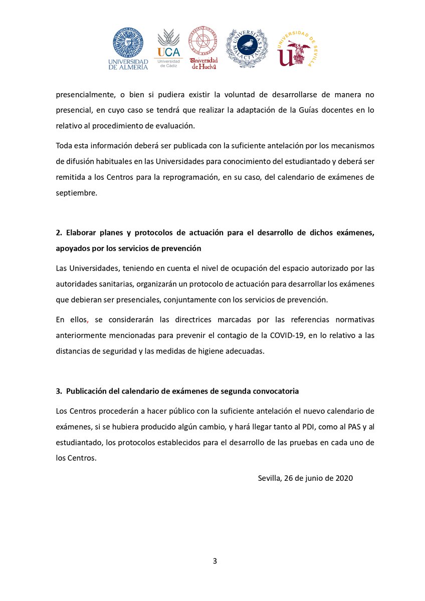twitCADUS's tweet photo. 📢Los exámenes de Septiembre se podrán realizar de forma no presencial

Más info en el comunicado⬇️ https://t.co/K0Da8LHahR