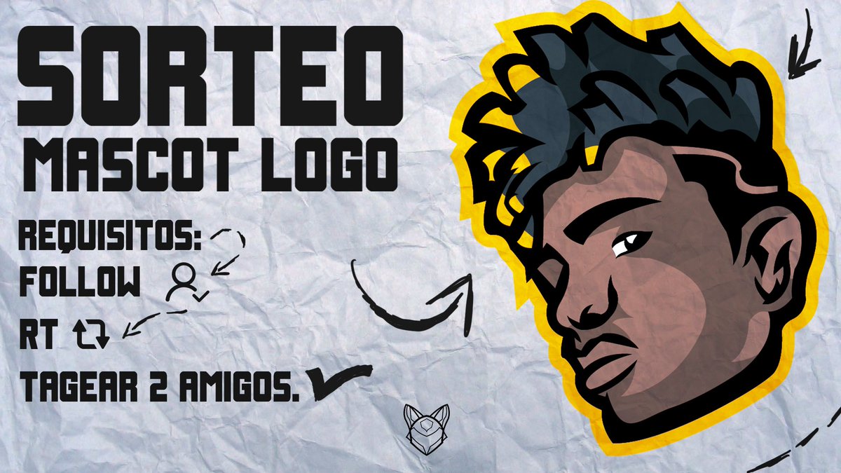 SORTEO!!🐺
➡️mascot logo personalizado⬅️
Requisitos:
Follow👥
RT🔄
tagear a 2 amigos🙋‍♂️🙋‍♀️
SUERTE A TODOS Y GRACIAS POR LOS 500 ;)