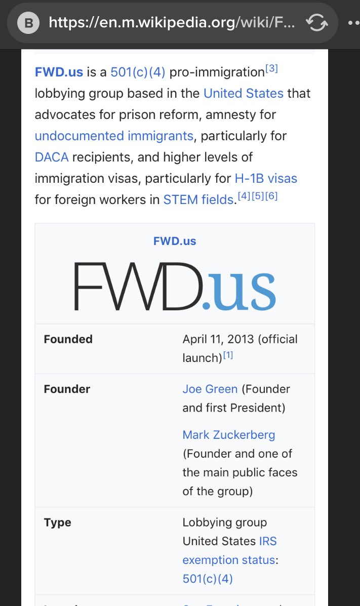 L. JOHN DOERRINVESTOR “EXTRAORDINAIRE”Started at Intel (see #3)Venture capitalist for GOOG & AMAZserves on the board of the Obama FoundationCo-Founder with *MZ* on FWD US, which does illegals amnesty, brings in foreign STEM H-1B visas (think Chyna)
