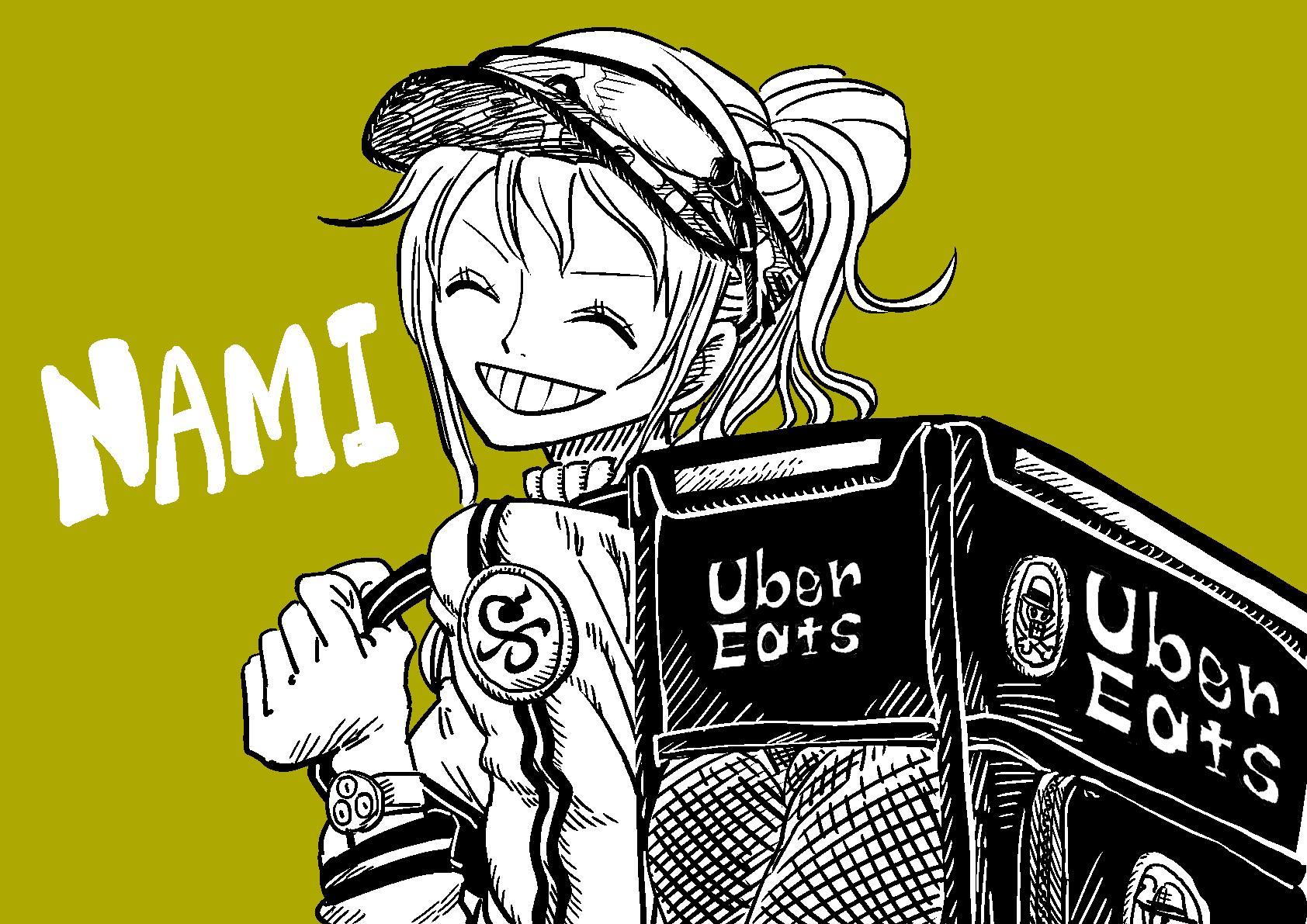 オウギマサヒロ ナミ誕生祭 ナミ誕生祭 過去絵ですがおめでとうございます T Co Qnkpcfi4ha Twitter