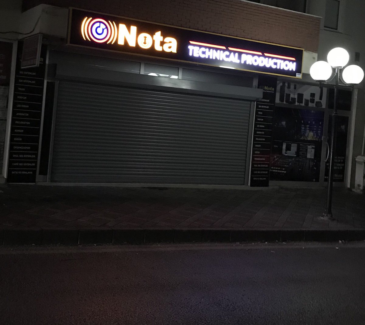 Bugün de akşam oldu