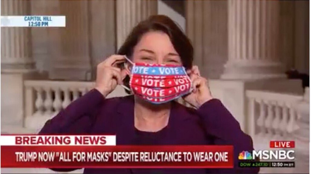 Olive Loom (@oliveloom) on Twitter photo We are SO honored <a href="/amyklobuchar/">Amy Klobuchar</a> is proudly wearing our popular #VOTE mask. Order yours today! #shopsmall #MaskUp #Loomineers We are SO honored <a href="/amyklobuchar/">Amy Klobuchar</a> is proudly wearing our popular #VOTE mask. Order yours today! #shopsmall #MaskUp #Loomineers