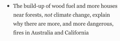 Actually it’s both. Yes there is more wood fuel and more houses, *and* climate change has made California and Australia drier. Both have contributed to increasing the frequency and severity of fires. See  https://www.nature.com/articles/d41586-020-00627-y