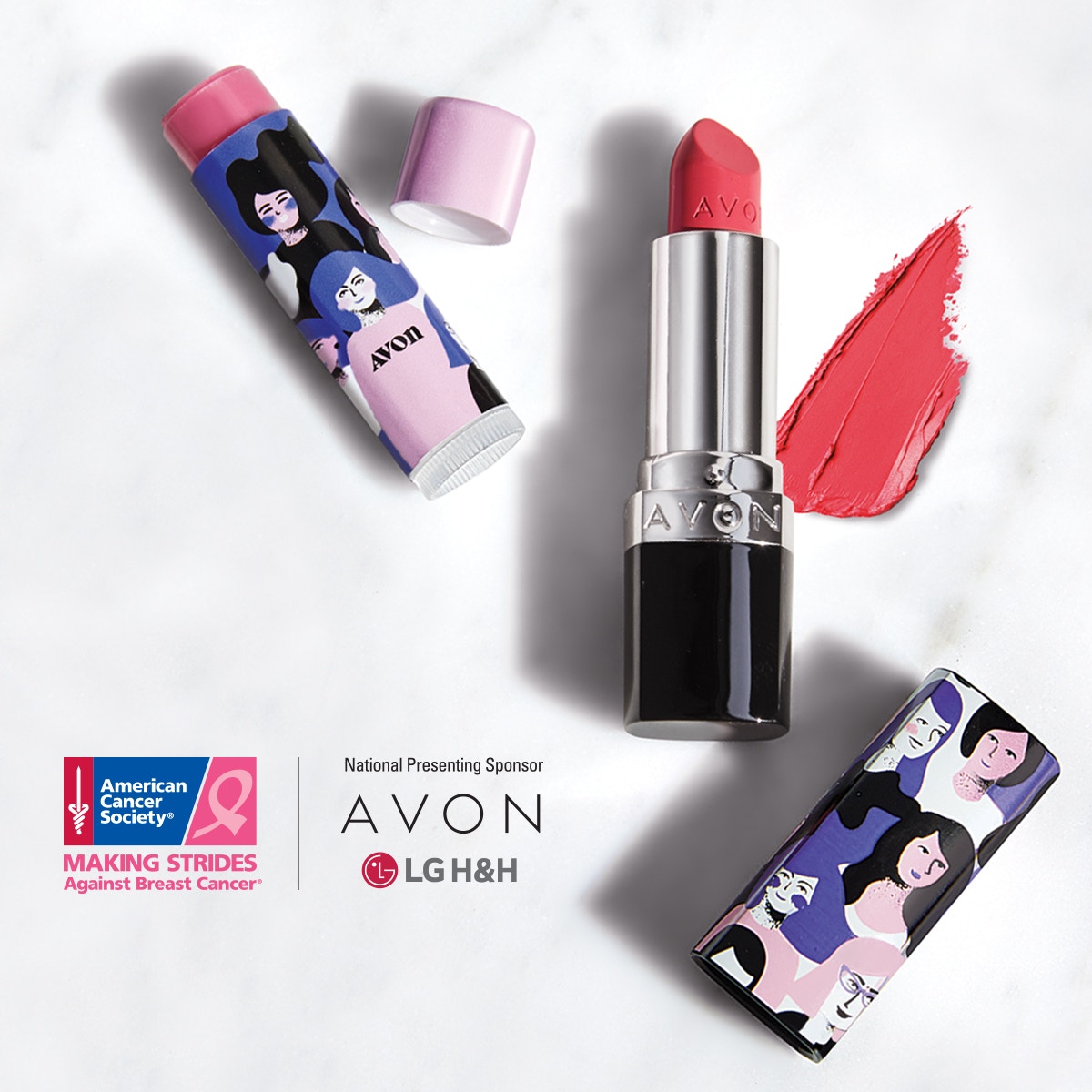 Avon will contribute 15% of the sales price for Kiss of Hope products.  Find them here: go.youravon.com/3n4fhf