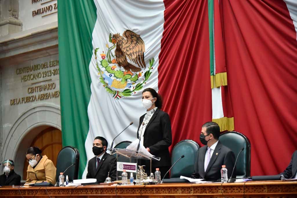 La diputada @MonicaAlvarezN clausura el Sexto Periodo Extraordinario de Sesiones de la #LXLegislaturaMexiquense. https://t.co/thTSiHU71d