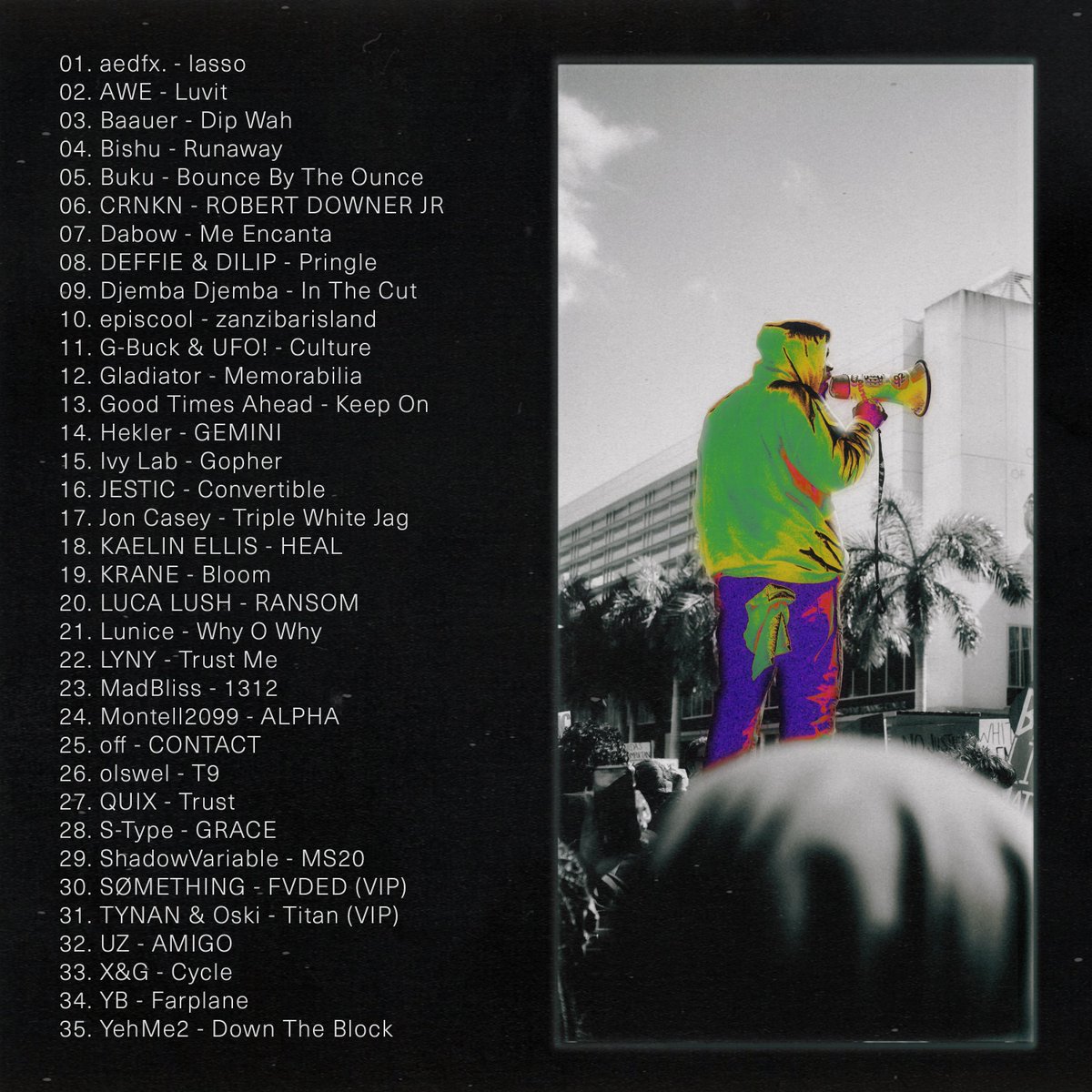 ghostmacekilla's tweet image. BOOST TAPE 01 FINAL LINEUP

OUT MIDNIGHT EST TONIGHT