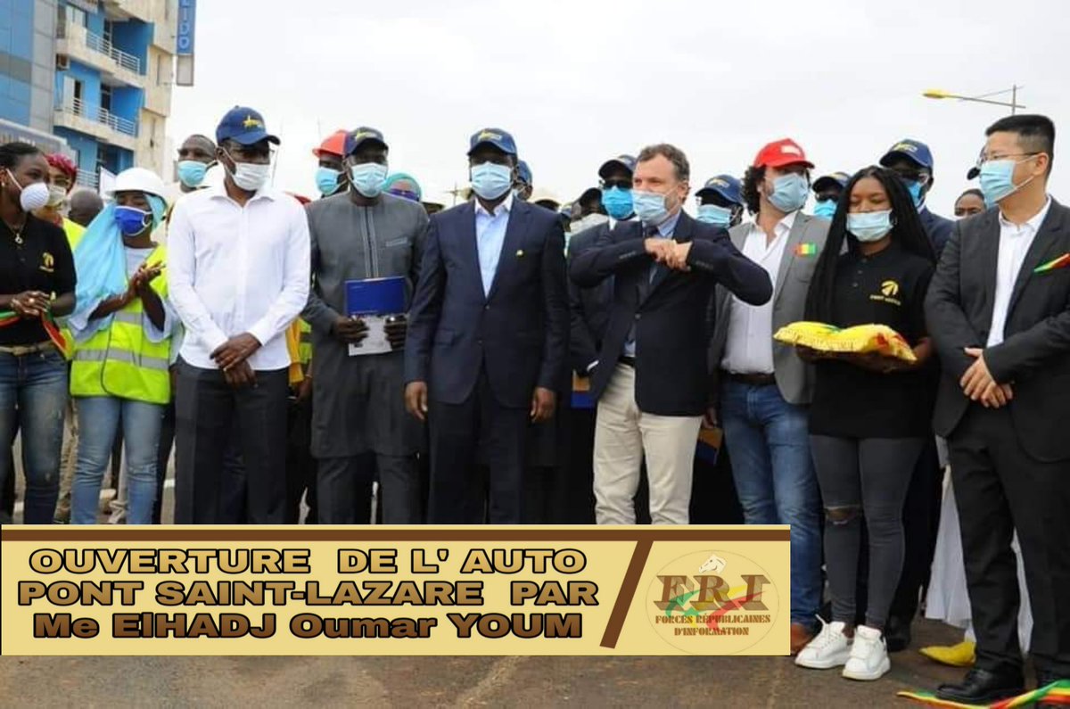 mahmoudaw4's tweet photo. Les images de l'ouverture de l'auto pont de la route de VDN côté de Saint lazare, vive le président Macky Sall vive le pse...
#FORCES #REPUBLICAINES #DINFORMATION https://t.co/NGXZ61wmQU