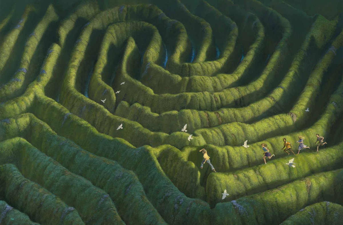 Michael Whelan  @whelanmichael's art work. I don't know what it is about his lighting but it's so warm feeling.