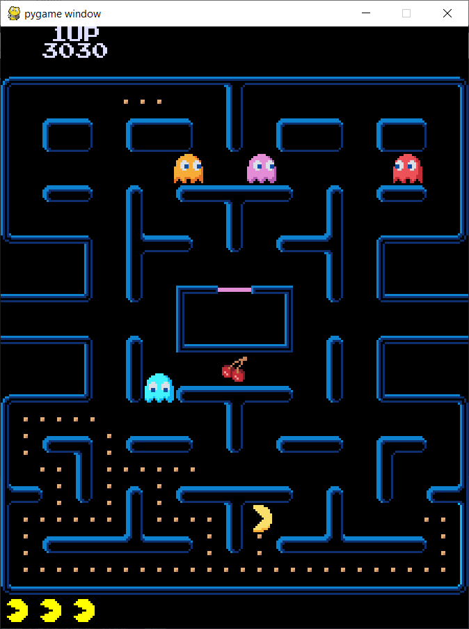 FlytrapDev's tweet photo. I still want to realease my pacman game as open-source, but so far it's using the original game sprites.

So I'm changing them. This way I should be able to release the game as-is.

Not too good at pixel art yet ^^'

New graphics made using #aseprite https://t.co/IHxMNoZijw