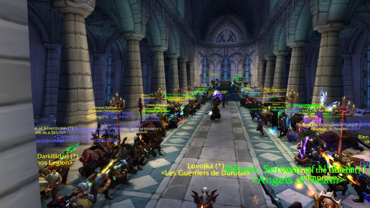 cutxi_'s tweet photo. Everyone's paying respects to Recful. This is GrimBatol Stormwind's Cathedral of Light right now.
#Reckful #RestInPeace #WorldOfWarcraft #GrimBatol #Aggra #ForTheAlliance #ForTheHorde https://t.co/BUbP4pKFUW