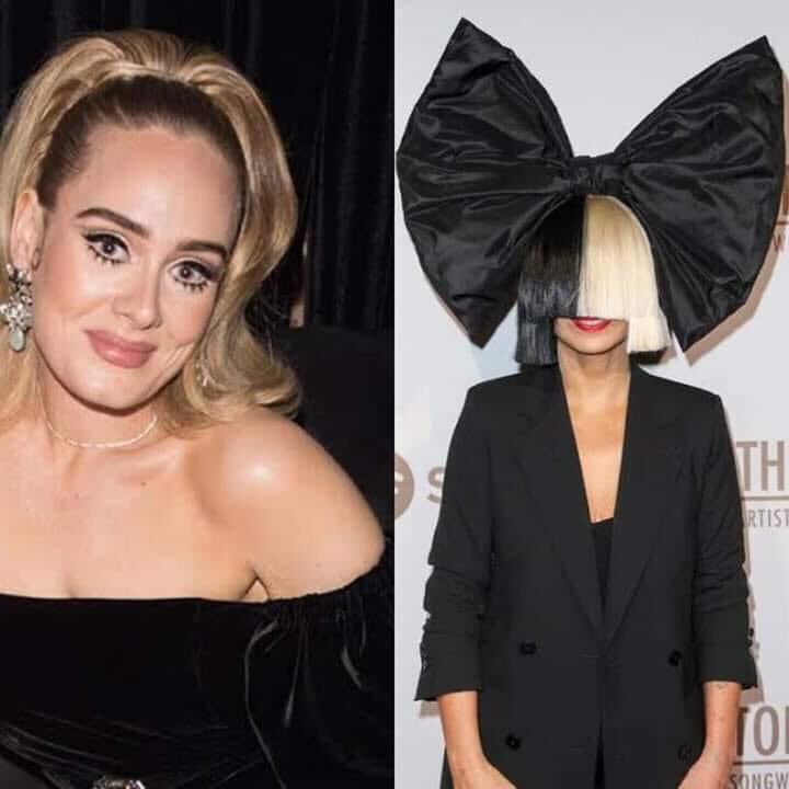 luim_sr's tweet photo. Hagan un dueto por favor! #SiaWithAdele #sia #adele https://t.co/cErG3D31NK