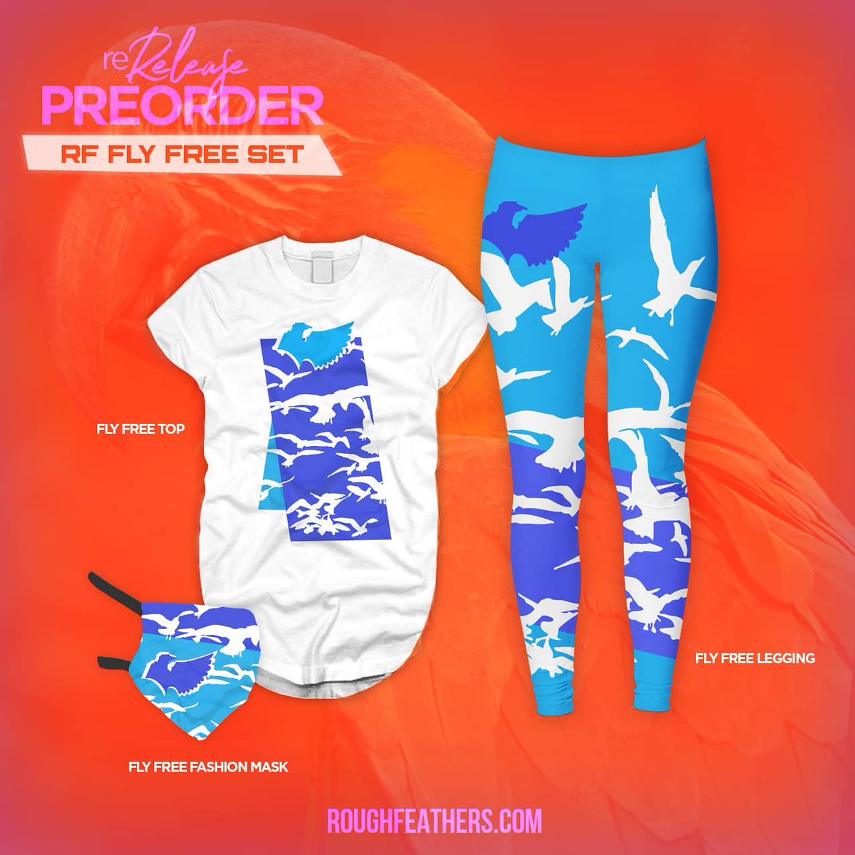 📢📢📢 Head to Roughfeathers.com to preorder the RF Fly Free Set. Use Code: FLYFREE to get 15% off #WeStillWorkin