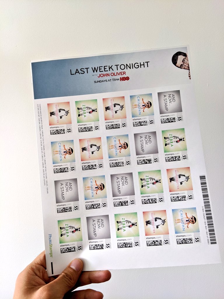 waynesun09's tweet photo. 🎉 我的 #LastWeekTonight #chijohn 到了 https://t.co/pW0nqZT4uQ