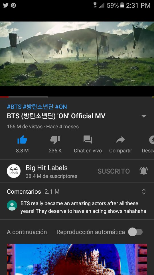 PURPLEARMYCDJF's tweet photo. Reto aceptado 

ARMY, dejá tú captura stream ON MV y ON Manifesto + utilizando los HT
 
#BackWithMOTS7 #ArmyIsBack #WeAreBackWithMOTS7

Retamos a 5 moots a que hagan lo mismo:

@I_PURPLEV 
@SugaMex_AgustD 
@Viviana07bri_my 
@YoongiNicaragua 
@BTS_twt 
@BTSVenezuela_ https://t.co/wL2G9OAdpC