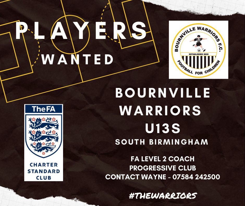 PLAYERS WANTED #TheWarriors