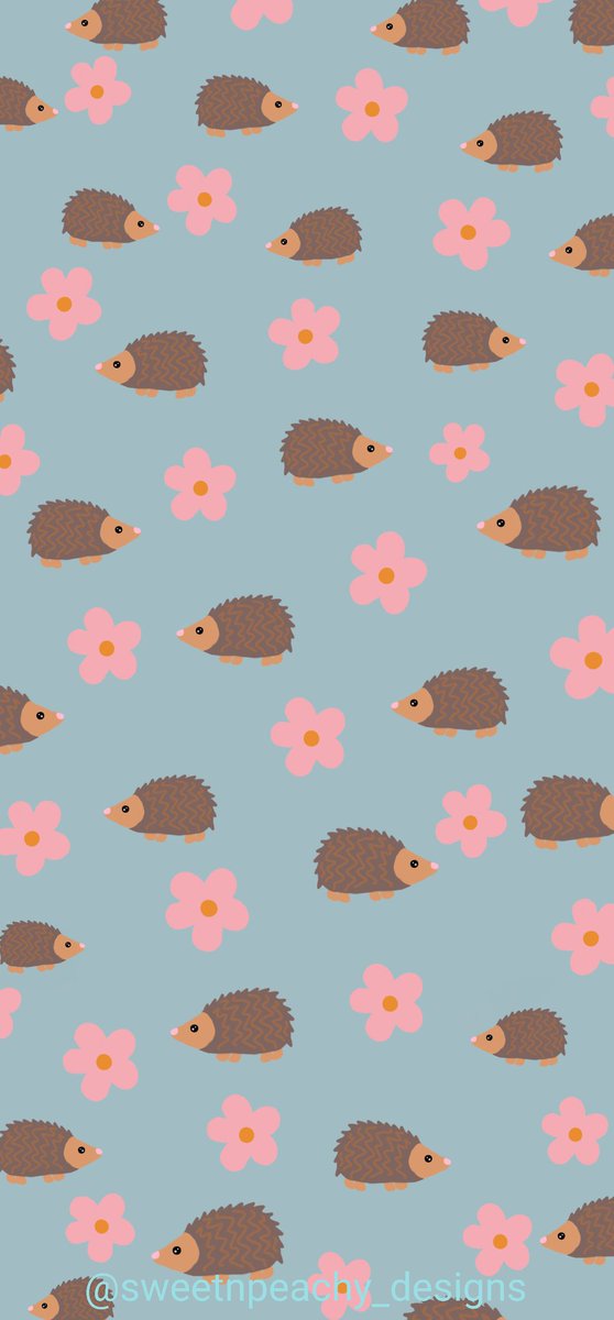 sweetnpeachy_d's tweet photo. This is a cute hedgehog and flower themed wallpaper on a bluey grey background.

#hedgehog #flowers #floraldesign #cute #cuteeeee #adorableanimals #adorable #wallpaper #wallpaperbackgrounds #phonebackgrounds #backgrounds #backgroundwallpapers #phone #newpagealert🚨🚨 https://t.co/qECNmQn2qw