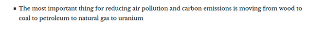 The most important thing for reducing air pollution and carbon emissions is burning fewer polluting and carbon-based fuels.