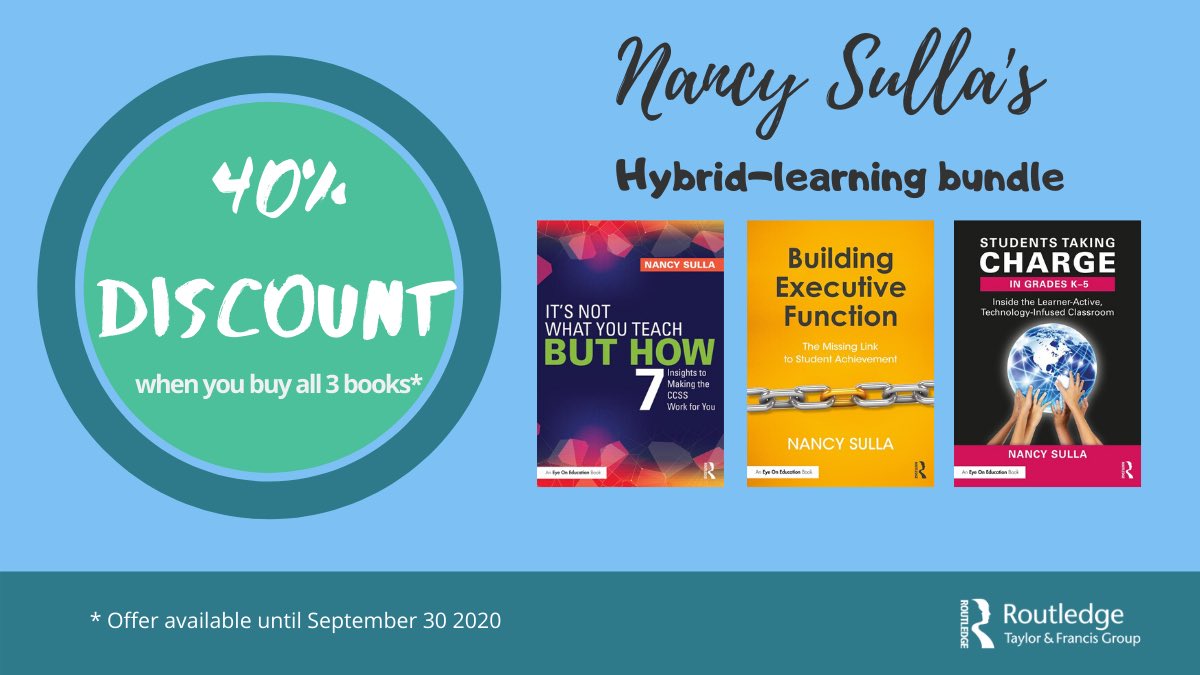 fhillmanide's tweet photo. Whatβs school going to look like this year? Hybrid learning! Check out these awesome books to support you as you plan for hybrid learning! #hybridlearning #learnanytimeanywhere https://t.co/Yv0pwPpAPt