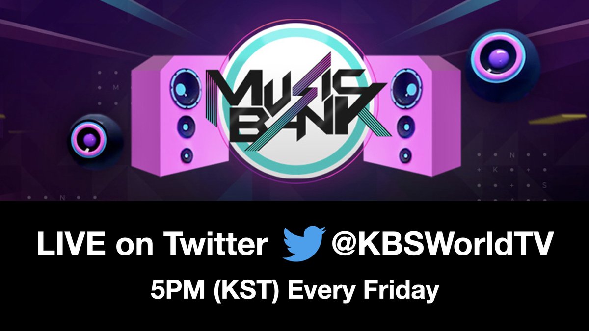 KBSWorldTV's tweet photo. #StayHome & enjoy Kpop #MusicBank LIVE on Twitter @KBSWorldTV #SafeWithTwitter 😍 CATCH IT #LIVE ON KBS World #TWITTER AT 5PM+KST!! https://t.co/GsvE3nwJCM