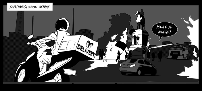 CerradosComic's tweet photo. ¿Llegaremos a diciembre 2020 con el #Covid19 asolando Santiago? Una visión dramática de la #crisis en “¡¡CERRADOS!!”, el #webcomic sobre la #pandemia, publicado en @eldesconcierto: https://t.co/uTxxkk8JCx https://t.co/uHRXrgBVfJ