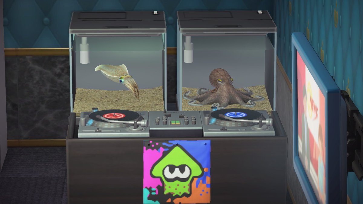 AgentCH's tweet image. They're friends. #AnimalCrossing #ACNH #NintendoSwitch