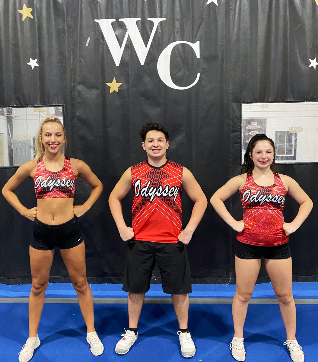 WorldCupOdyssey's tweet photo. Thank you @VASF_Updates for our AMAZING new practice wear!!! We are so excited for our new look in a new division! #letsgoBigO #SmallAndStacked ⭕️❤️⭕️ https://t.co/ETVRUKyHYM
