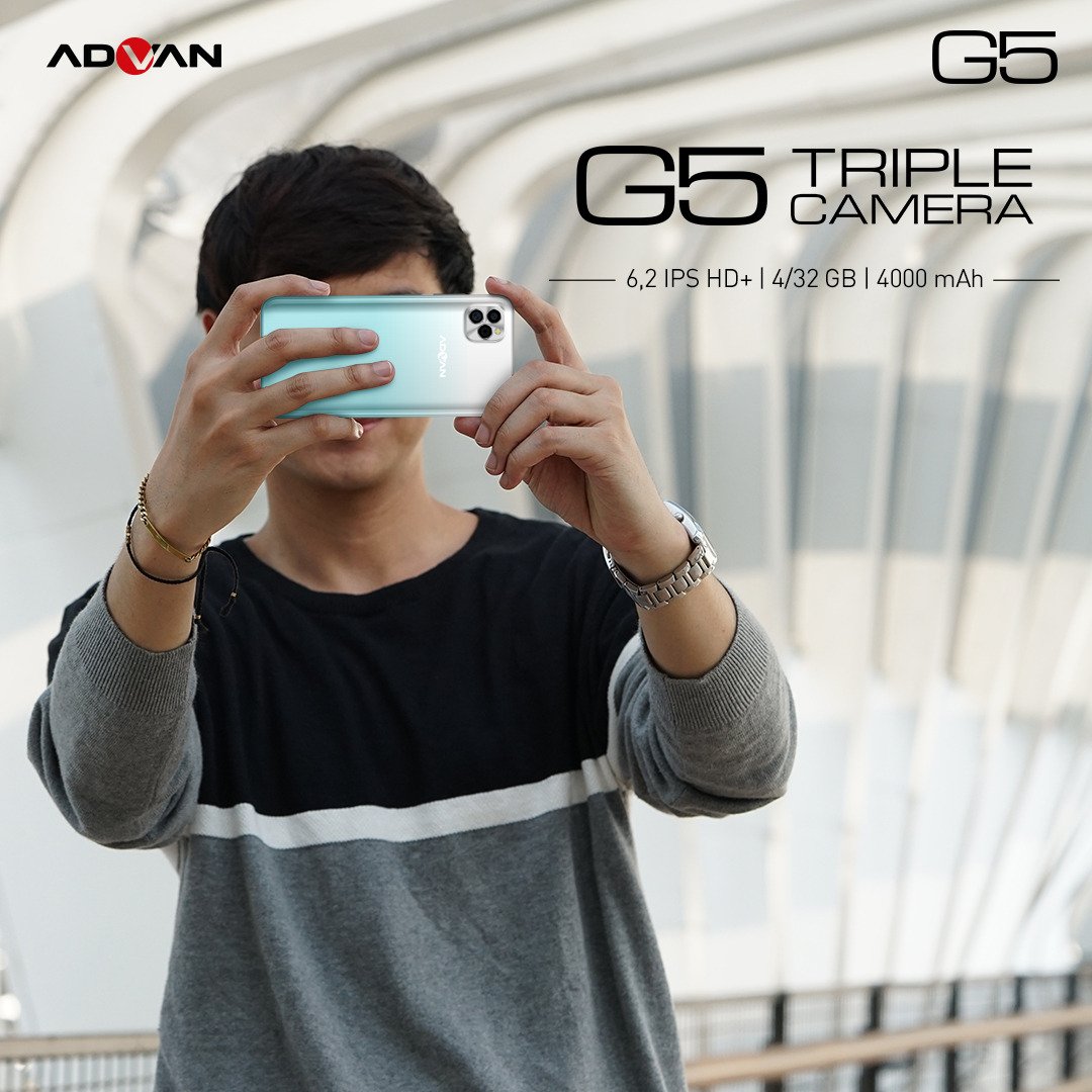 Keren Kan? Hanya 1.399.000 #AdvanG5TripleCameraKece