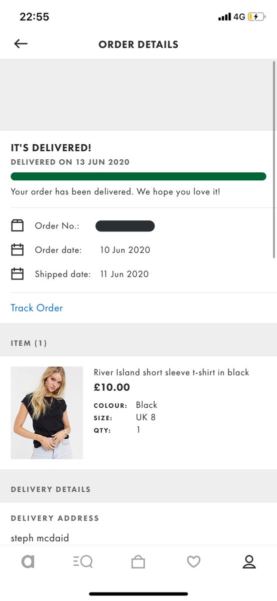stephmcd1's tweet photo. Really @asos at least take the cheaper label off it first before you send it out. Just adding a wee £3 on  @riverisland #asos https://t.co/i6g9p8dseC