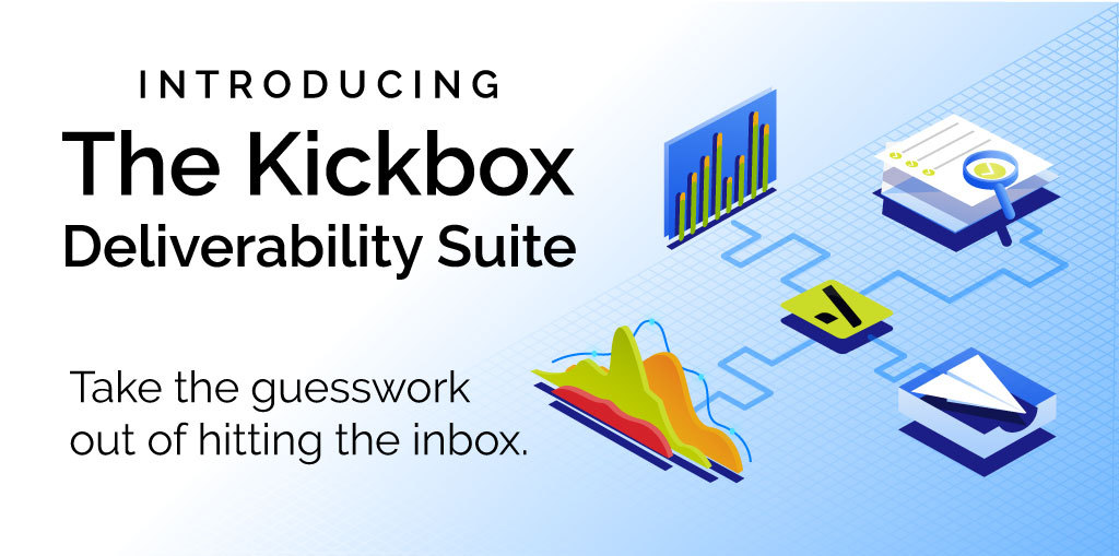 kickbox's tweet photo. It's true! We're no longer just an email verification company. We've expanded our platform to include 6 new #deliverability solutions to help you manage &amp; monitor all of your email programs from one dashboard. Read press release or schedule a demo today! https://t.co/krdnliRMaY https://t.co/6BioIcJYGx
