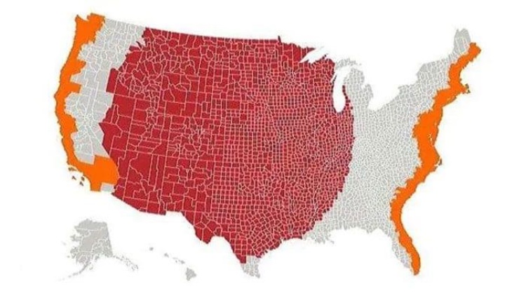 bbsgeography's tweet image. The red 🔴 and the orange 🟠 areas have the same population 👩🏻‍🤝‍👨🏽👨🏽‍🤝‍👨🏻👩🏼‍🤝‍👩🏾👩🏻‍🤝‍👨🏽👨🏽‍🤝‍👨🏻👩🏻‍🤝‍👨🏽👩🏼‍🤝‍👩🏾👨🏽‍🤝‍👨🏻🇺🇸🗺 #USA #BBSMapWeek #NewYork #LosAngeles #Seattle #Miami #SanFrancisco