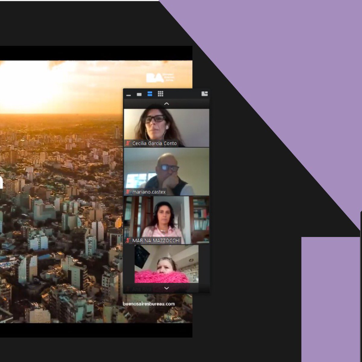 🔔El BAC&amp;VB invitó a participar de un encuentro virtual a distintas empresas de la industria de reuniones.⠀⠀⠀⠀⠀⠀⠀⠀⠀
🔺El objetivo principal fue darles a conocer quiénes somos, que hacemos y contarles como estamos atravesando esta coyuntura junto con nuestros asociados.