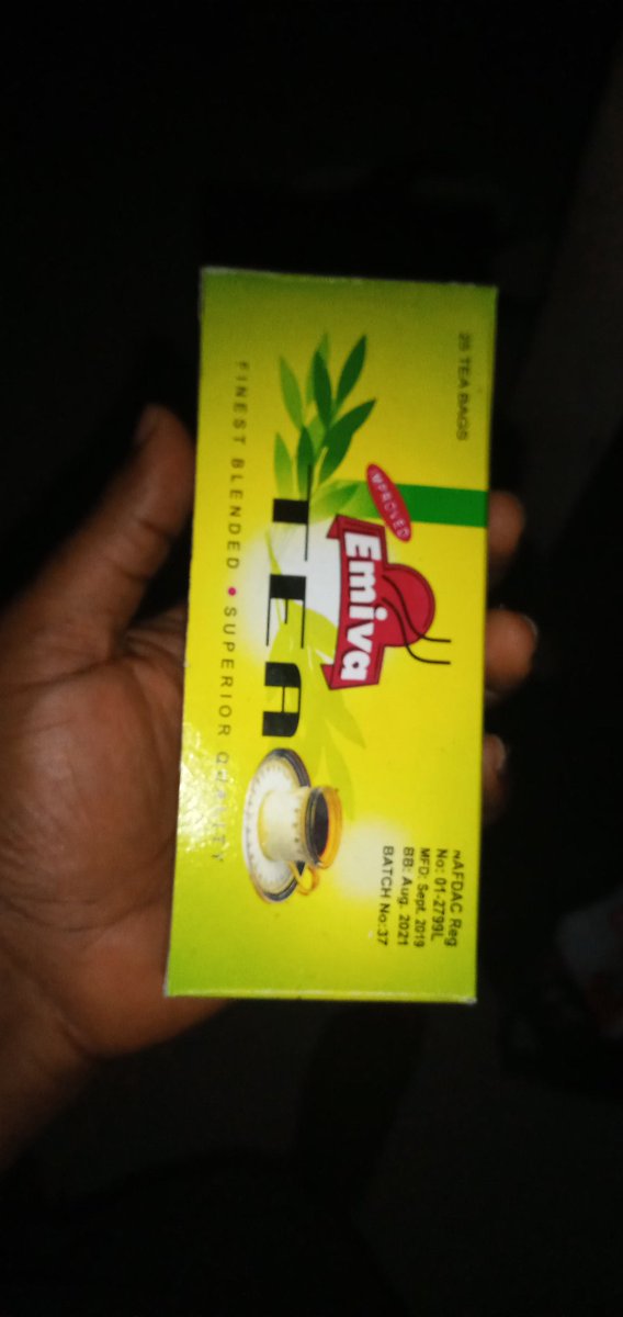 Emiva herbal Tea for everyone very good for the body... DM to place your orders now
