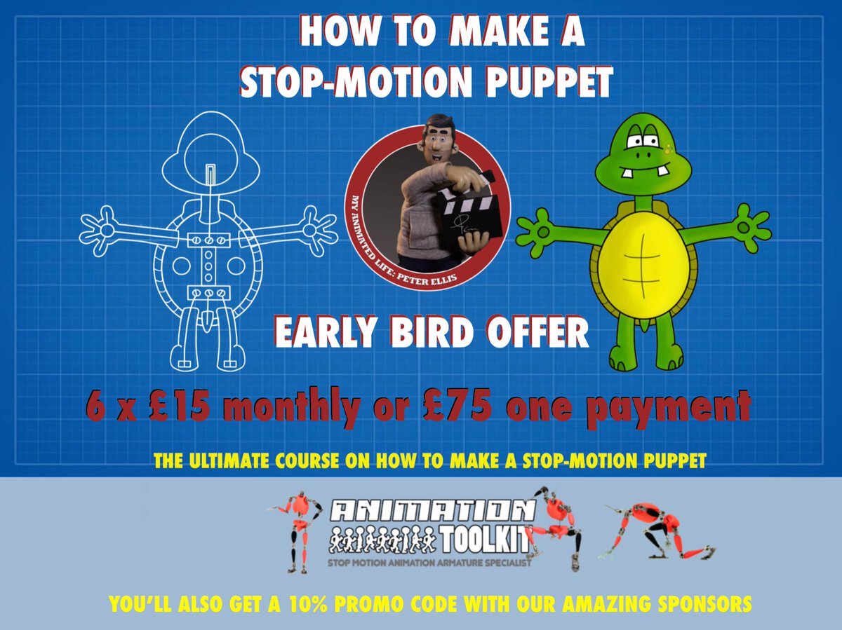 myanim8edlife's tweet photo. Oh I’m so excited to share this with you all.
*
*
It’s now available as an early bird offer. You’ve got less than 10 days before it goes full price
*
*
#stopmotionanimation #stopmotion #animation #stopframe #stopmotionvideo #animatedvideo #stopmotionpuppet #stopmotioncourse https://t.co/Vb64WTO8hK