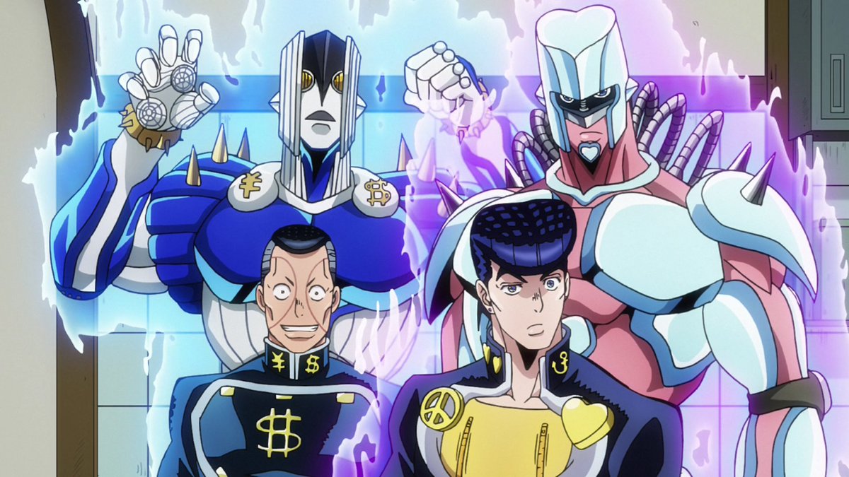 Jojo S Bizarre Sound Design I Like How Josuke Okuyasu Show Off Their Stands Like It S No Big Deal To Other Stand Users They Consider Friendly It S A Stark Contrast