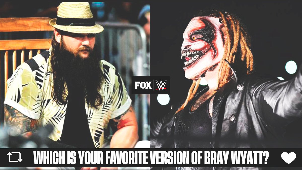 Which version of @WWEBrayWyatt is your favorite?

🔁 Follow The Buzzards
♥️ Let Him In
