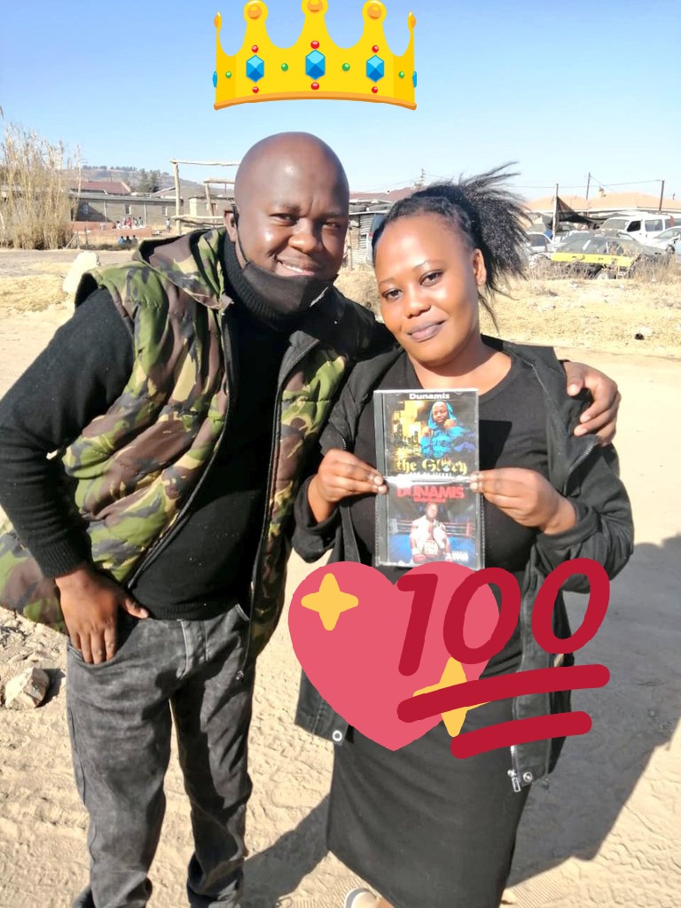 RorisangQ's tweet photo. #undefeated what an honor!!! With the king himself. Lesotho is blessed no doubt https://t.co/aDEdH3UCo9