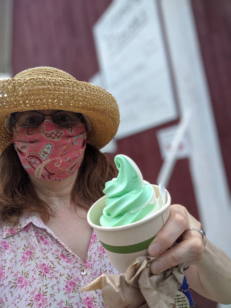 Dandeliondirtrd's tweet photo. .@PalmerLaneMaple Minty Zebra Creemee! #Creemees #Jericho #Vermont https://t.co/EN4XaAuUoF