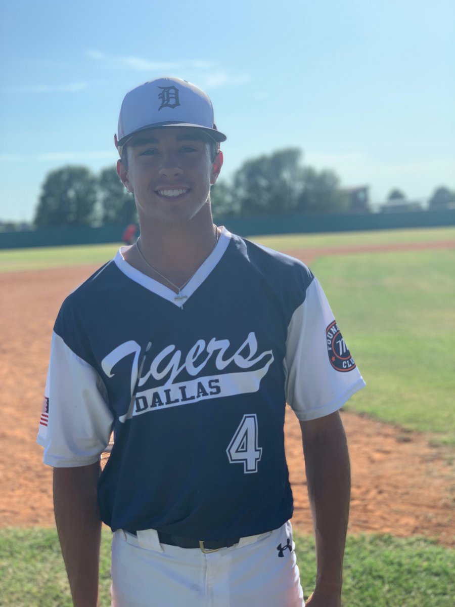 FiveTool's tweet photo. @FiveToolOK F: @DTigerBaseball De La Garza 12, Southern Elite 2
PoG: @BMarq52203 3 IP, 4 K, 0 H, 0 ER
Hitter: @Kaleb_Boyles5 2-2, RBI, R, BB https://t.co/7P8QnwegPk