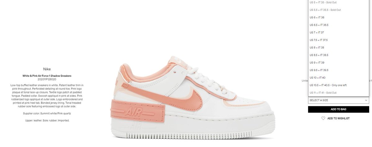 nike af1 rubberized pink