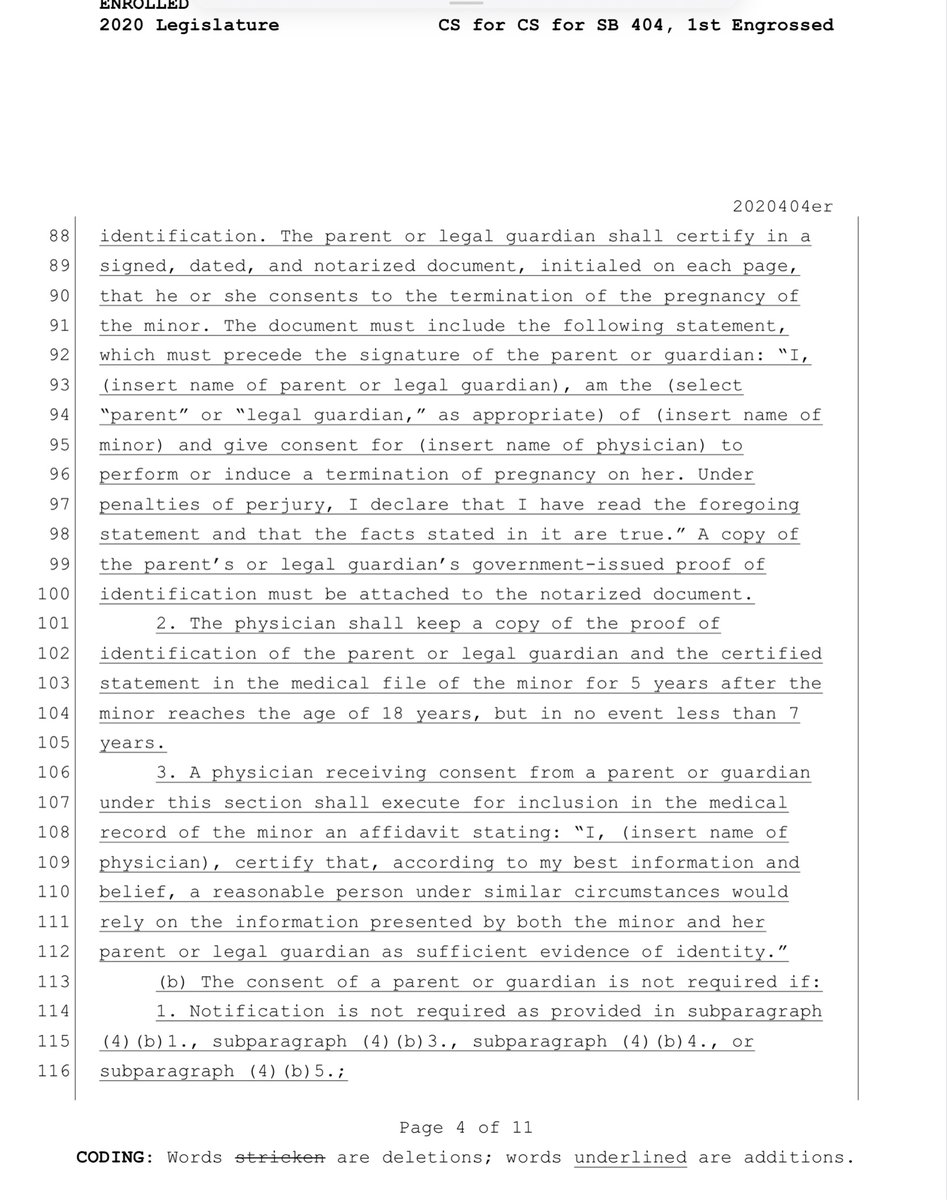 Good Evening  #deSatan dba/  @GovRonDeSantis Your State is breaking daily COVID-19 cases>3x increase in pneumonia deaths-hiding hospitalization dataYet you signed an Abortion law?You sir are a trumpian POSHope JCN pays your legal bills you nitwit https://www.flsenate.gov/Session/Bill/2020/404/BillText/er/PDF